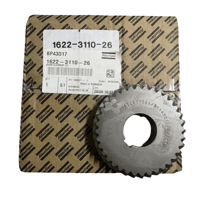 1622311026 Gigi drive untuk kompresor udara Atlas Copco