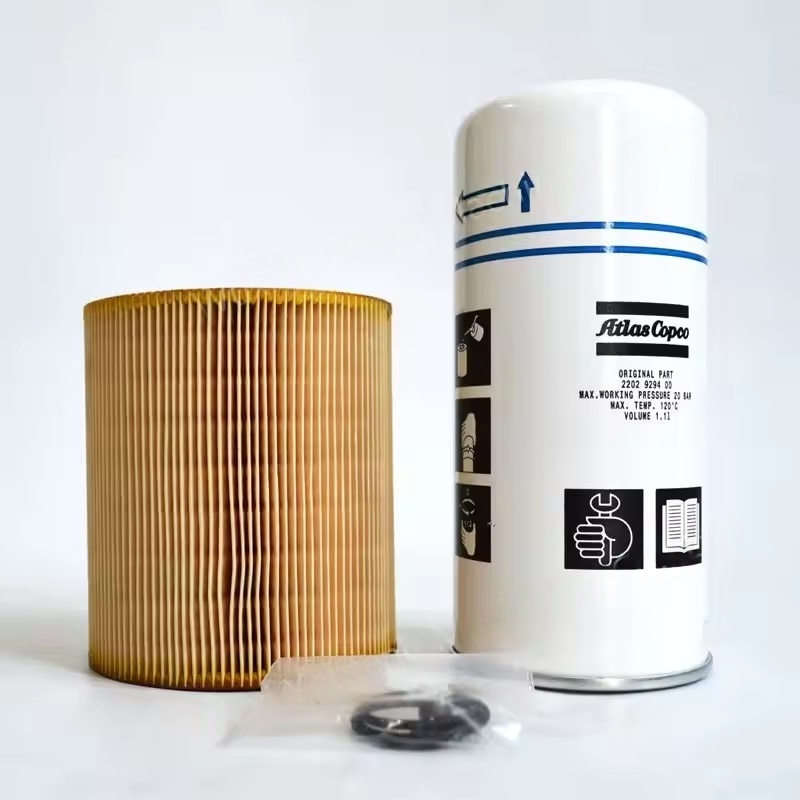 2901200610 Atlas Copco Kit Filter Pemisah untuk Kompresor Sekrup Suntikan Oli Asli