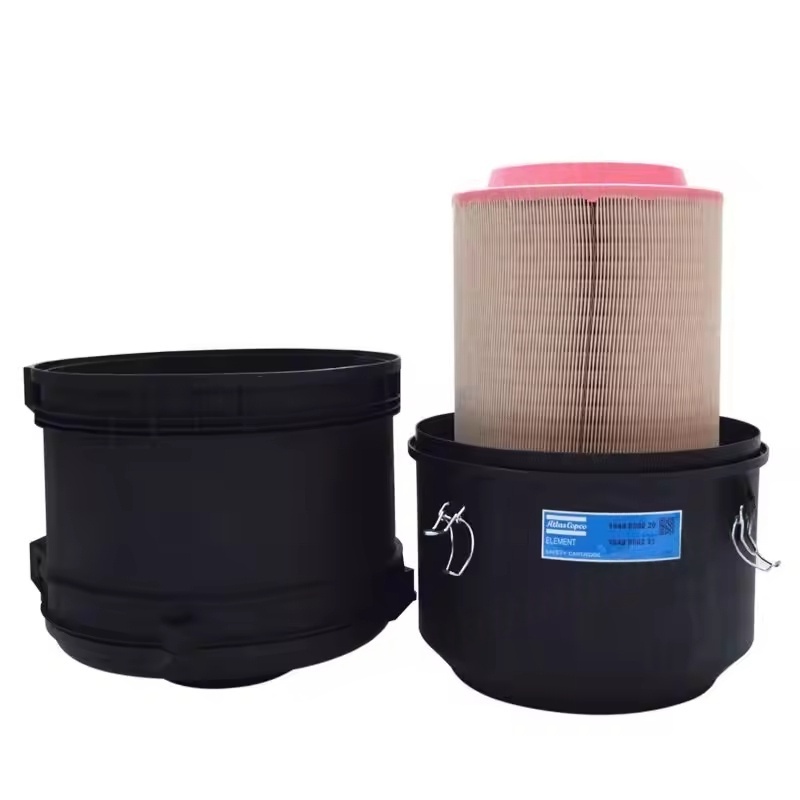 Atlas Copco Compressor Air Filter Housing 1649800220 Digunakan Asli