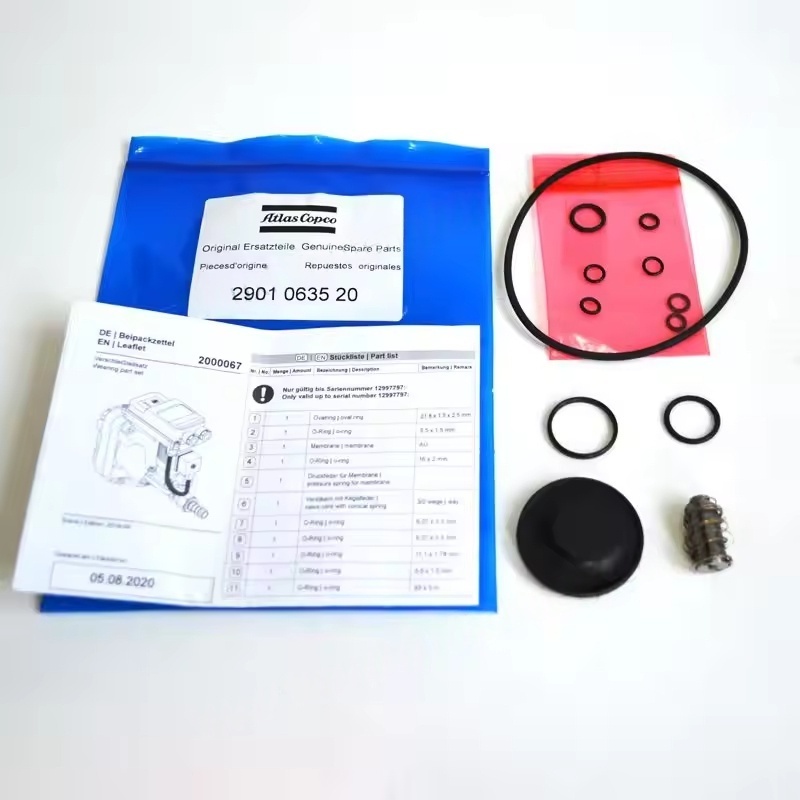 Asli 2901063520 Atlas Copco EWD330 Electronic Drain Valve Solenve Valve Service Maintenance Kit