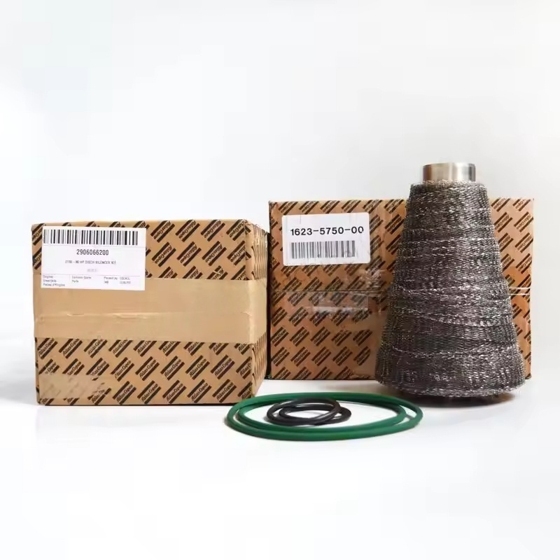 2906066200 Atlas Copco Compressor Udara ZT55-90 HP Disch Silencer Kit Asli