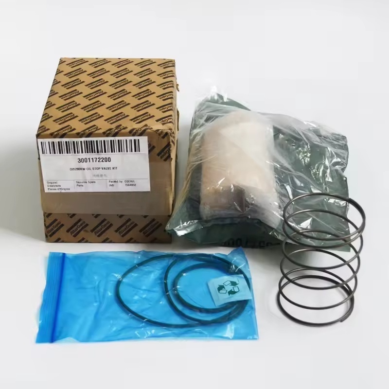 Asli 3001172200 Atlas Copco Stop Valve Kit Suku Cadang Asli untuk Kompresor Udara
