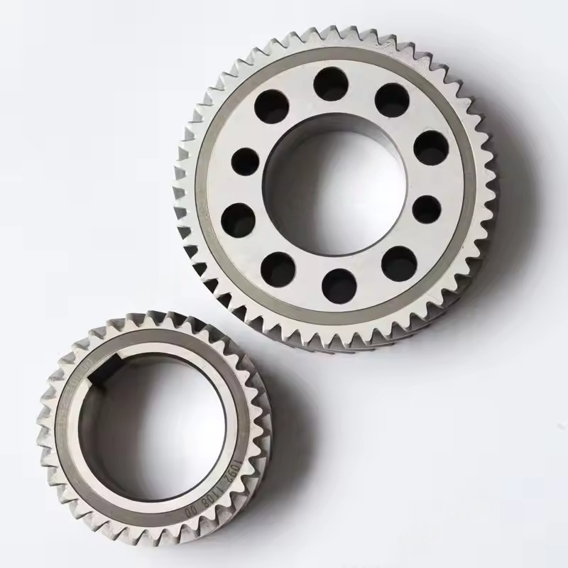 Atlas Copco Stainless Steel Gear Wheel 1092110800 & 1092110900 Untuk Sekrup Air Compressor Metal Condes