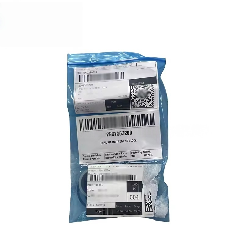 2901353200 Segel Kit Instrument Block untuk Atlas Copco Bagian Asli Kompresor Air Compressor Gasket Washer