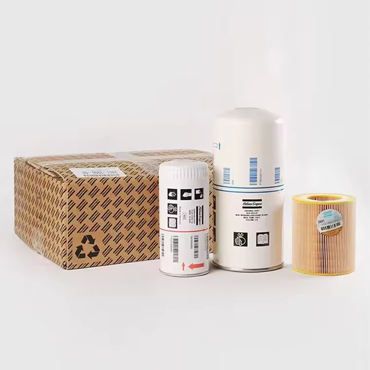 Atlas Copco Industrial Oil Filter Kit 3002600790 Kompresor Suku Cadang untuk Kompresor Udara Sekrup Dengan Penggunaan 4000 Jam