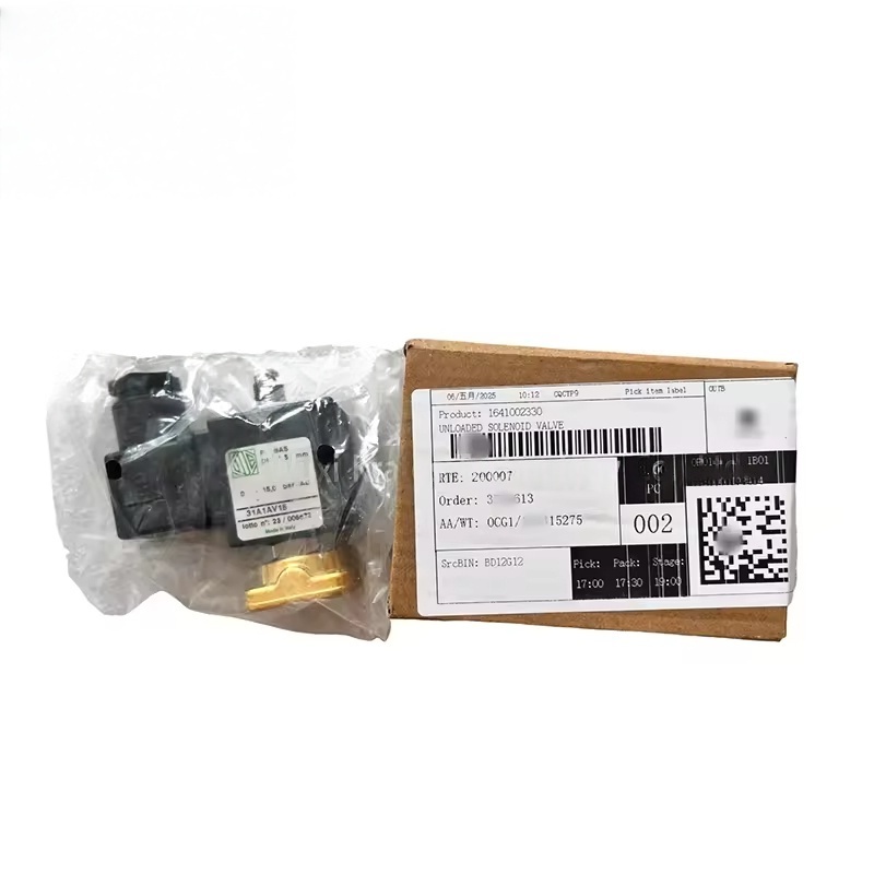 1641002330 Solenoid Valve untuk Kompresor Kompresor Udara Atlas Copco Suku Cadang Asli