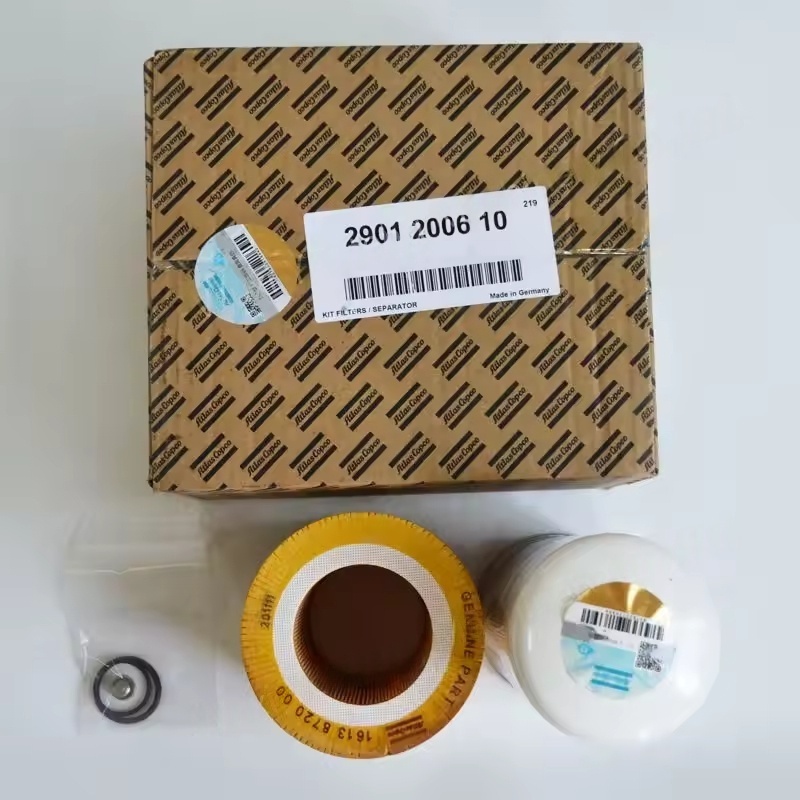 2901200610 Filter oli Atlas Copco Compressor Air Kit Filter Pemisah 1625426100 Asli