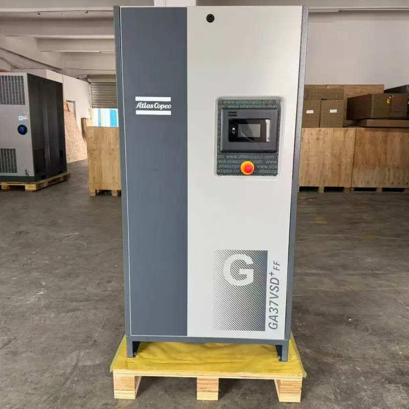 Atlas Copco GA37 VSD+ FF 37kW 50HP Kompresor Udara Sekrup Injeksi Oli untuk Industri