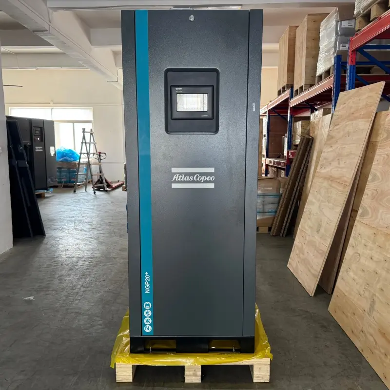 Generator Nitrogen Atlas Copco NGP20+ PSA Di Lokasi Industri Pasokan N2 Asli