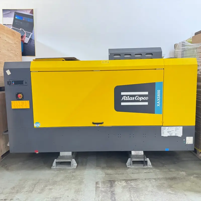 Atlas Copco XAXS600 Pengeboran Pertambangan Kompresor Udara Sekrup Diesel Portabel Asli